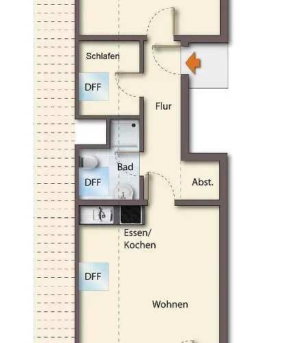 Appartement Mareike Dornum